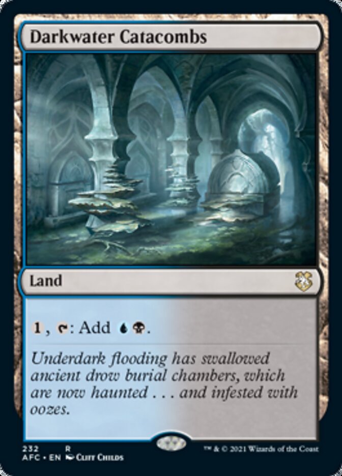 Darkwater Catacombs [Dungeons & Dragons: Adventures in the Forgotten Realms Commander] | Good Games Adelaide SA