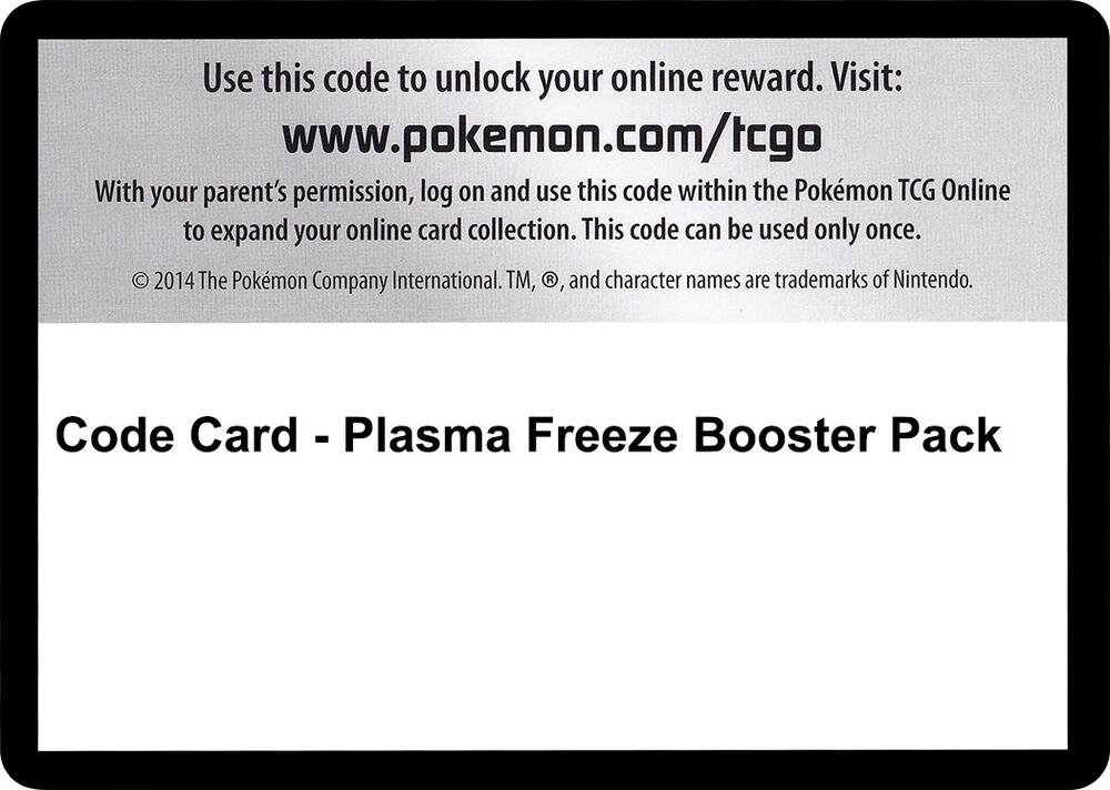 Code Card Plasma Freeze Booster Pack  (Plasma Freeze)  | Good Games Adelaide SA
