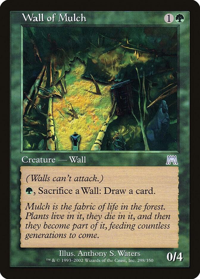 Wall of Mulch 298 (Onslaught)  - Foil | Good Games Adelaide SA