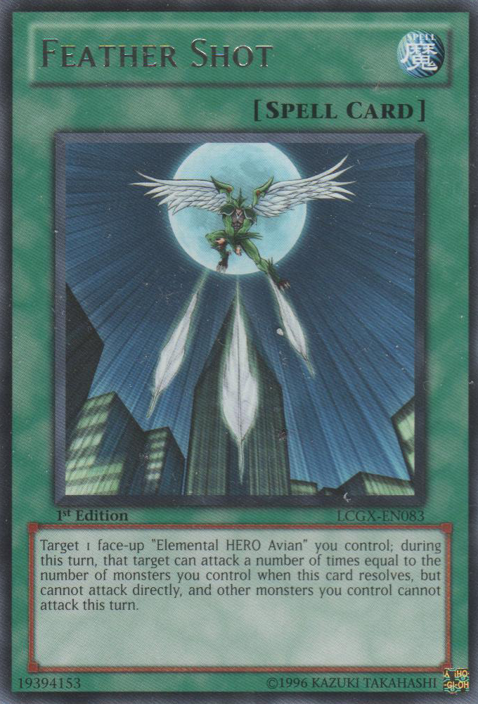 Feather Shot [LCGX-EN083] Rare | Good Games Adelaide SA