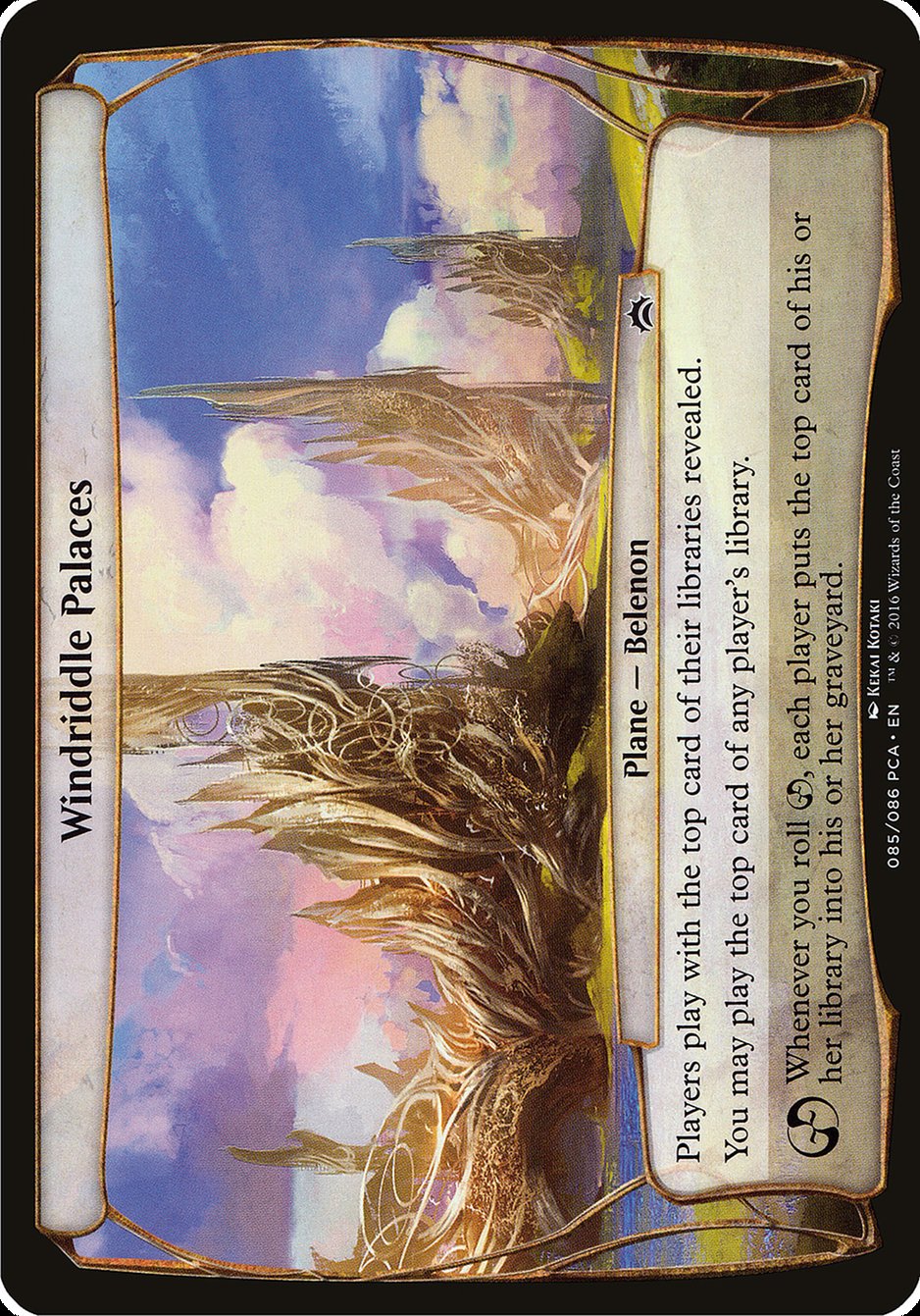 Windriddle Palaces (Planechase Anthology) [Planechase Anthology Planes] | Good Games Adelaide SA