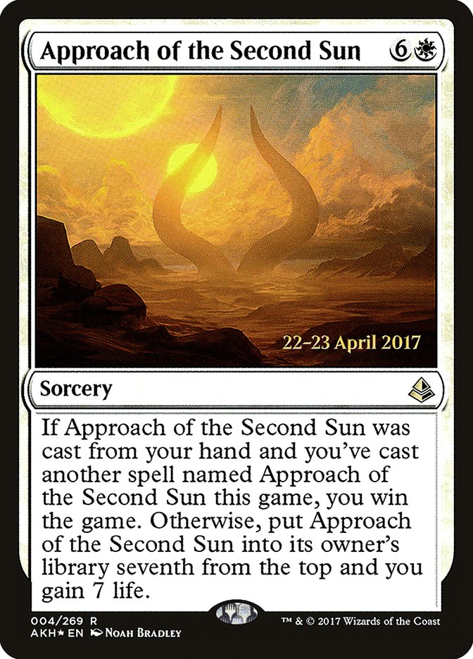 Approach of the Second Sun [Amonkhet Promos] | Good Games Adelaide SA