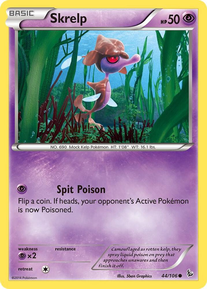 Skrelp 44/106 (XY - Flashfire)  | Good Games Adelaide SA