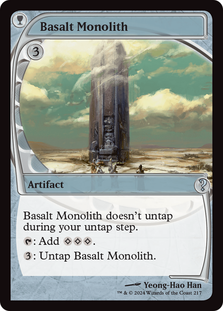 Basalt Monolith (Future Sight) [Mystery Booster 2] | Good Games Adelaide SA