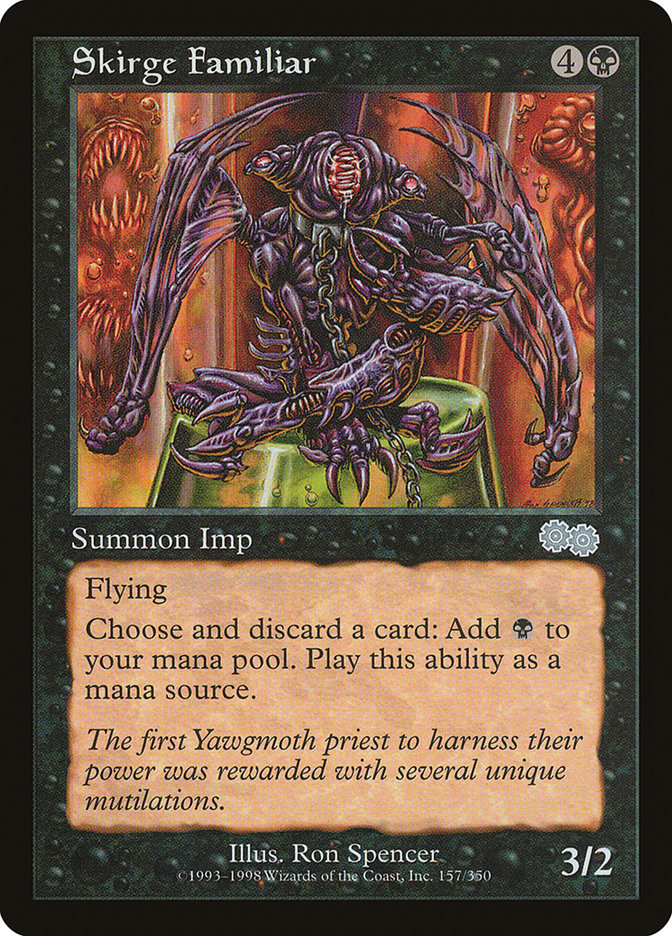 Skirge Familiar [Urza's Saga] | Good Games Adelaide SA
