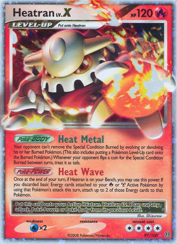 Heatran LVX 97/100 (Stormfront)  - Holofoil | Good Games Adelaide SA