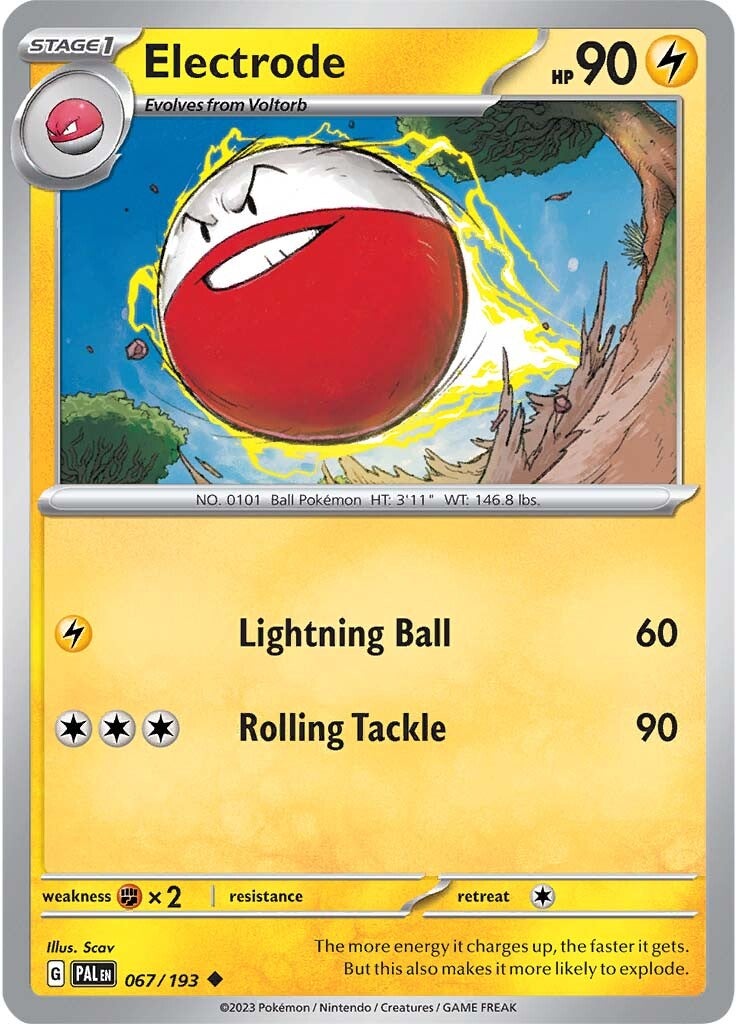 Electrode (067/193) [Scarlet & Violet: Paldea Evolved] | Good Games Adelaide SA