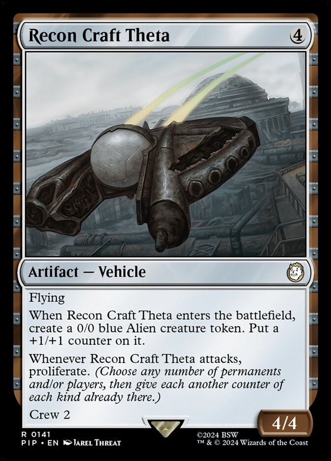 Recon Craft Theta 141 (Universes Beyond: Fallout)  - Foil | Good Games Adelaide SA