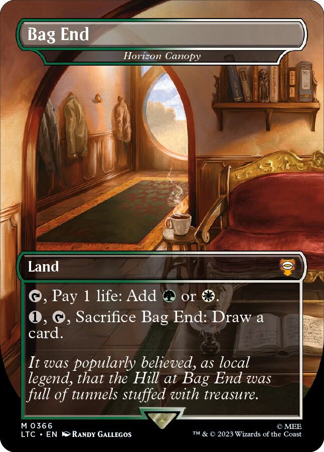 Bag End Horizon Canopy 366 (Commander: The Lord of the Rings: Tales of Middle-earth)  - Foil | Good Games Adelaide SA