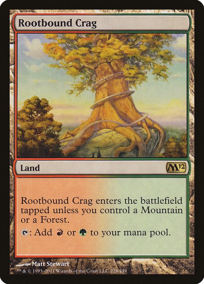 Rootbound Crag 228 (Magic 2012 (M12))  - Foil | Good Games Adelaide SA