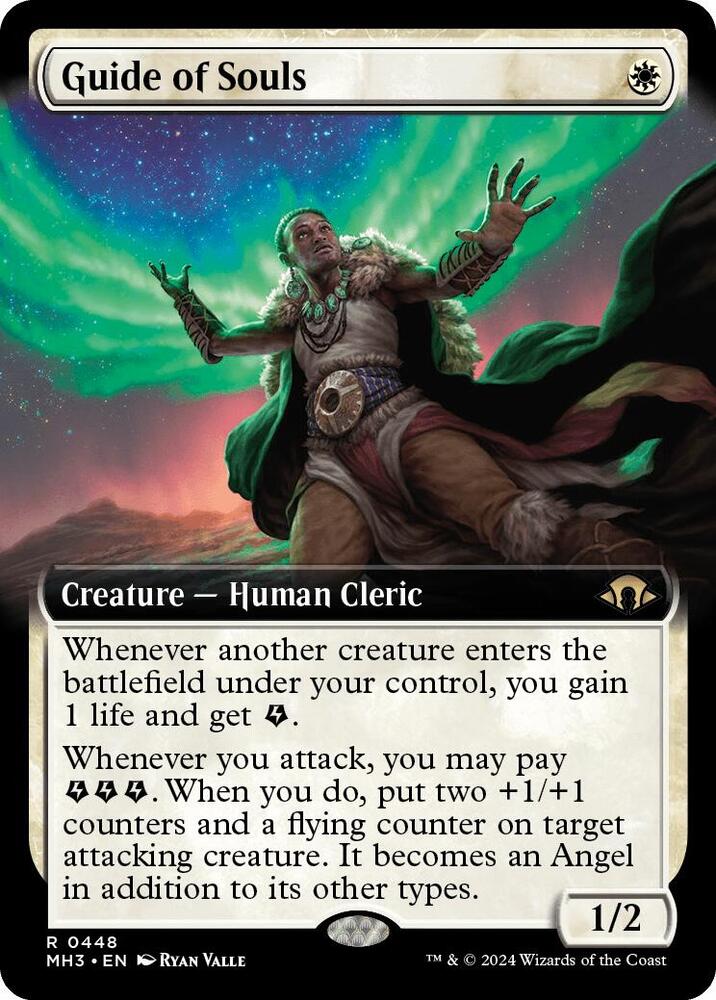 Guide of Souls 448/319 (Modern Horizons 3)  - Extended Art Foil | Good Games Adelaide SA