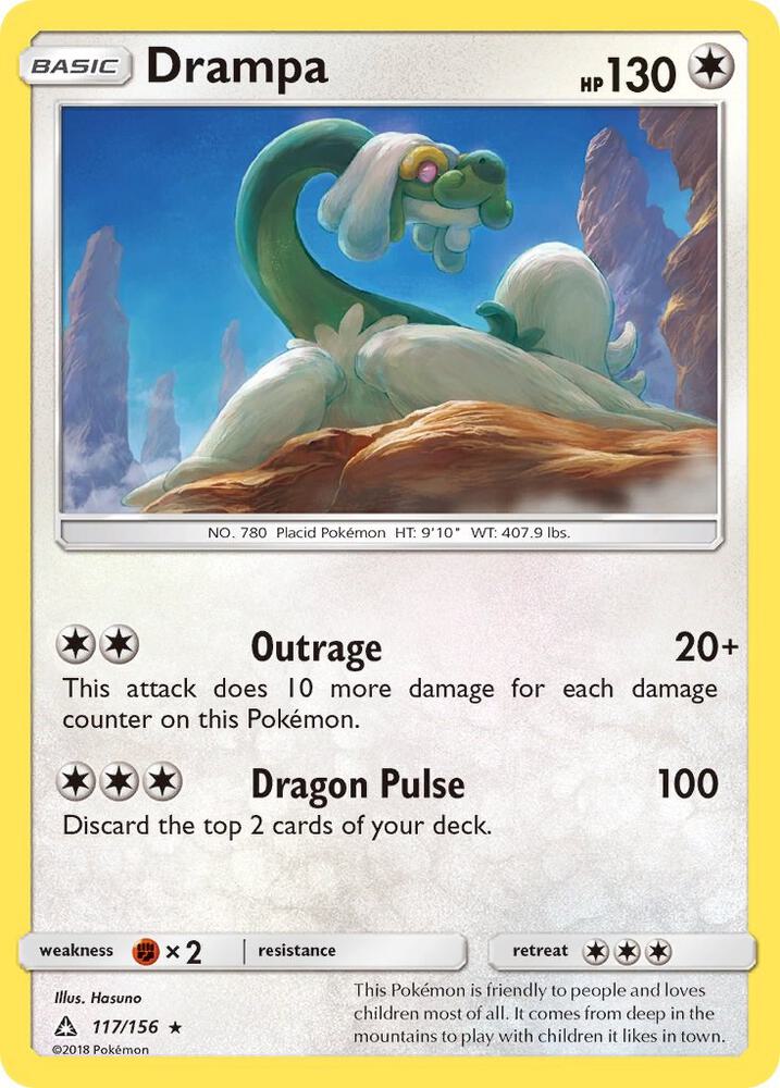 Drampa 117/156 (SM - Ultra Prism)  - Holofoil | Good Games Adelaide SA