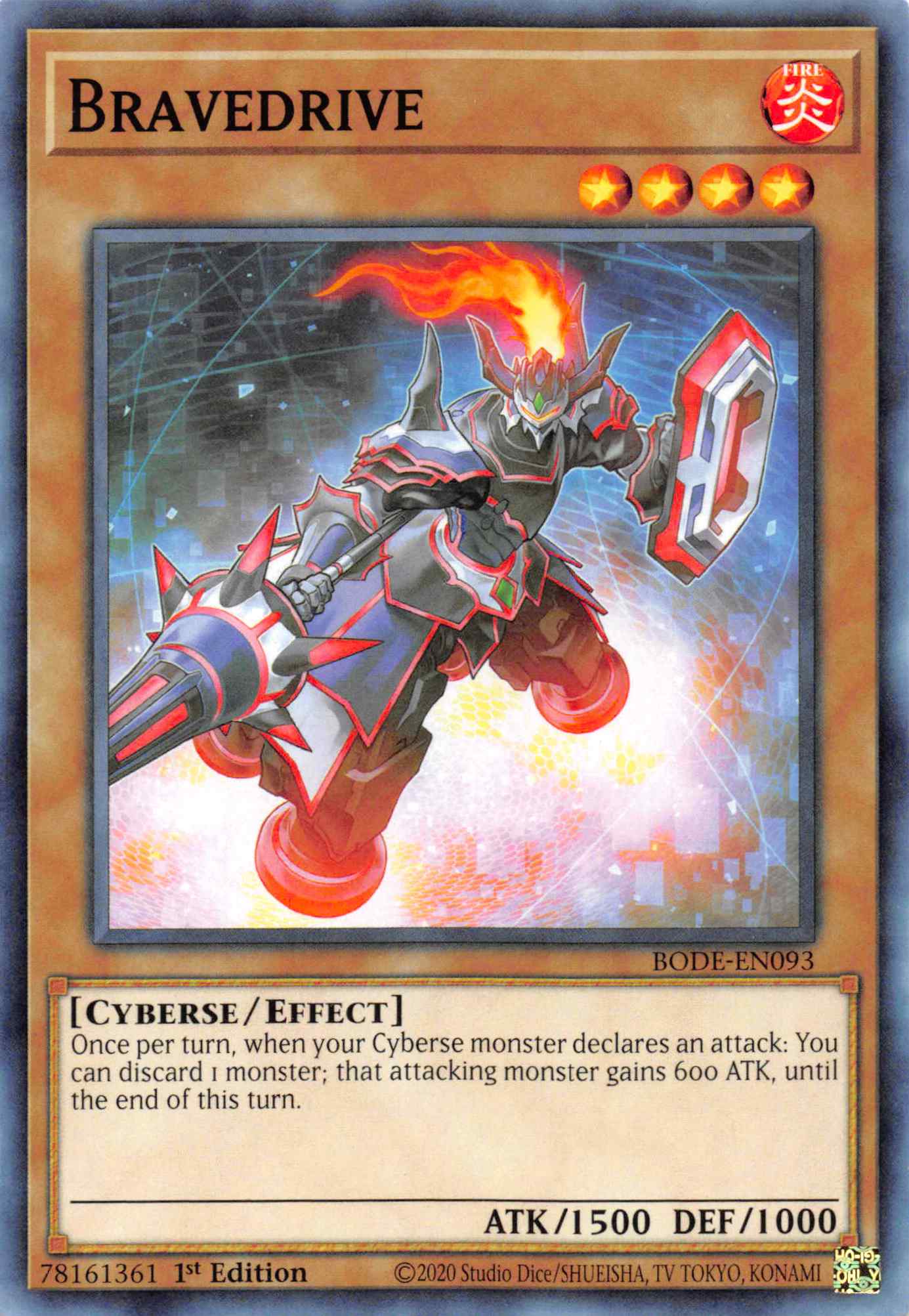 Bravedrive [BODE-EN093] Common | Good Games Adelaide SA