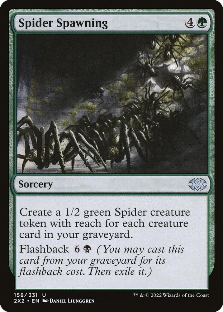 Spider Spawning 158 (Double Masters 2022)  - Foil | Good Games Adelaide SA