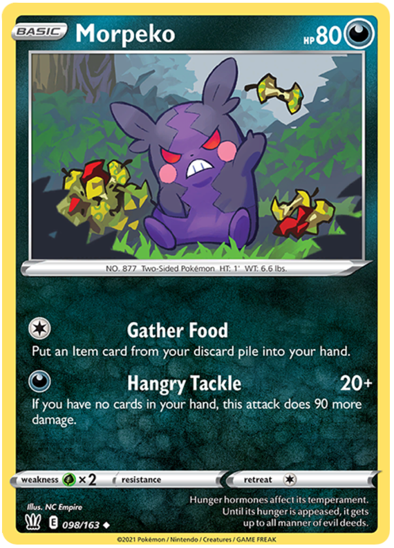 Morpeko (098/163) [Sword & Shield: Battle Styles] | Good Games Adelaide SA