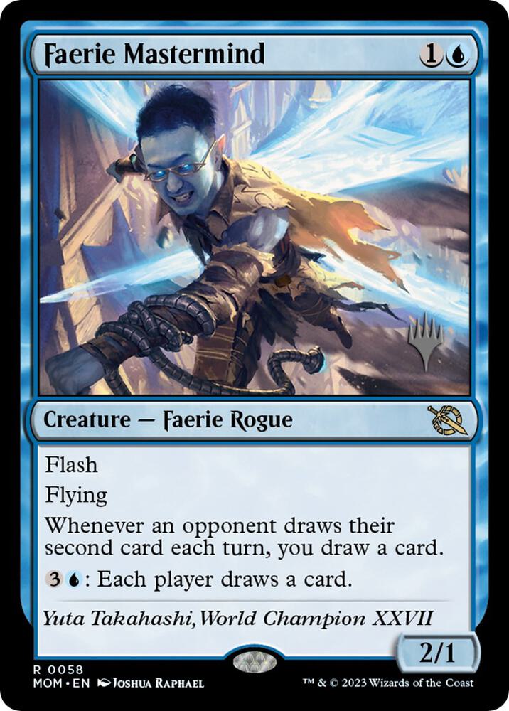 Faerie Mastermind 58 (Promo Pack: March of the Machine)  - Foil | Good Games Adelaide SA