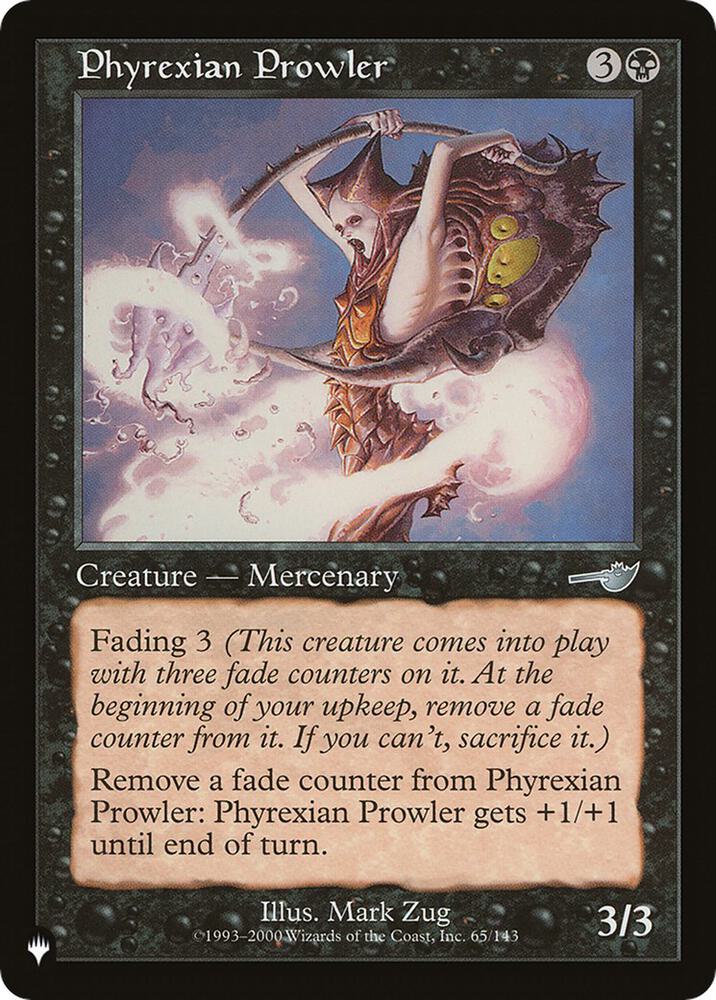Phyrexian Prowler 65/143 (The List Reprints)  | Good Games Adelaide SA