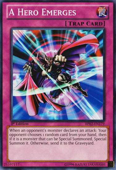 A Hero Emerges [BP02-EN179] Mosaic Rare | Good Games Adelaide SA