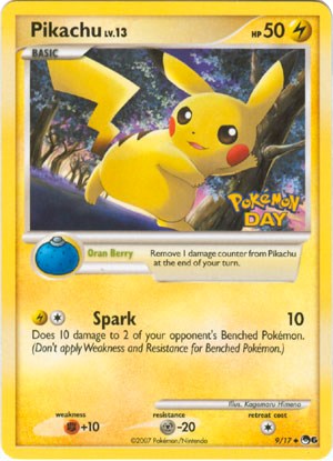 Pikachu (9/17) (Pokemon Day) [POP Series 6] | Good Games Adelaide SA