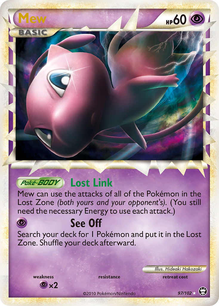 Mew (97/102) [HeartGold & SoulSilver: Triumphant] | Good Games Adelaide SA