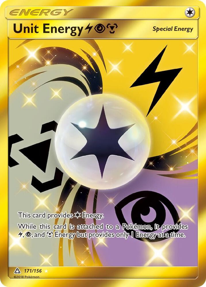 Unit Energy LPM Secret Rare 171/156 (SM - Ultra Prism)  - Holofoil | Good Games Adelaide SA