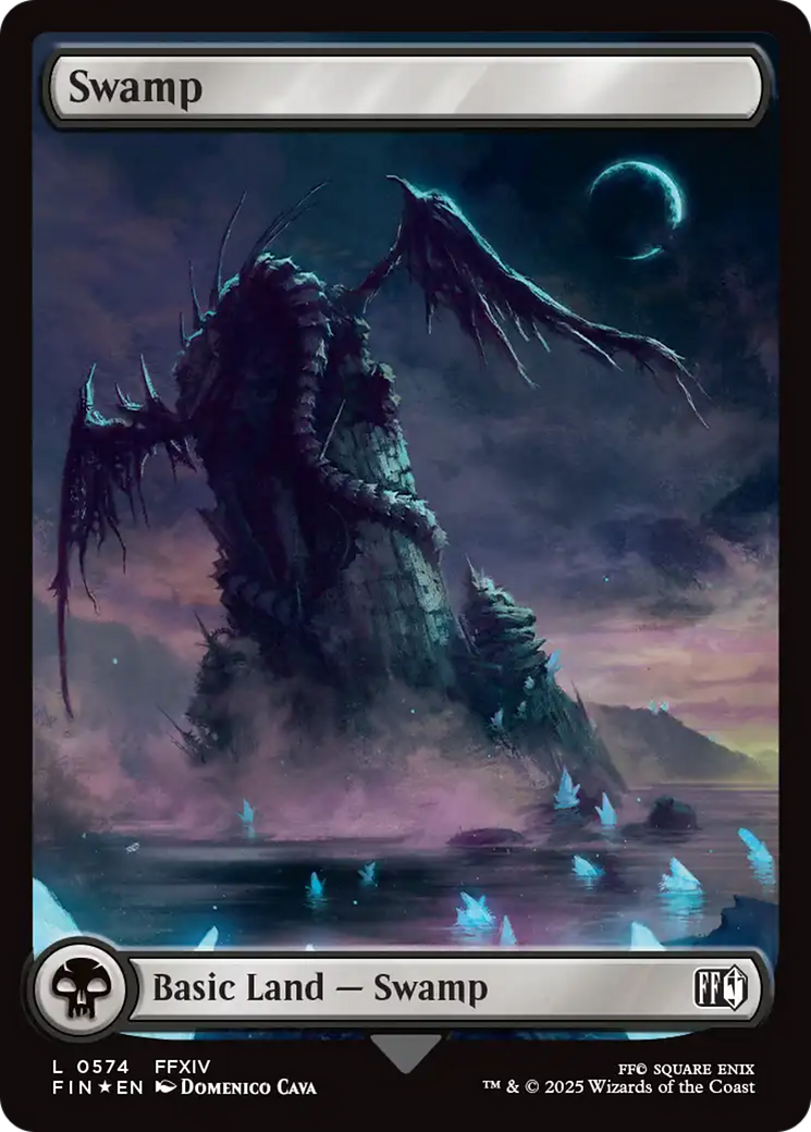 Swamp (0574) (Surge Foil) [FINAL FANTASY] | Good Games Adelaide SA
