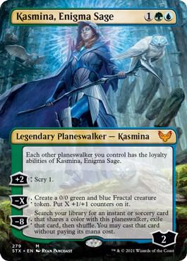 Kasmina Enigma Sage Borderless 279 (Strixhaven: School of Mages)  | Good Games Adelaide SA