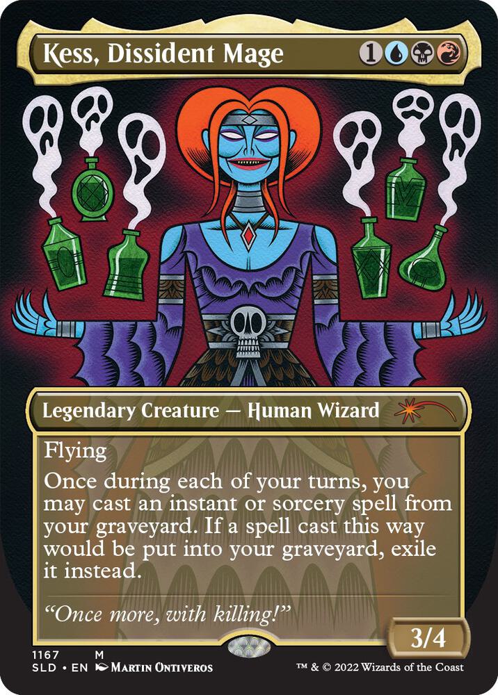Kess Dissident Mage 1167 (Secret Lair Drop Series)  - Foil | Good Games Adelaide SA