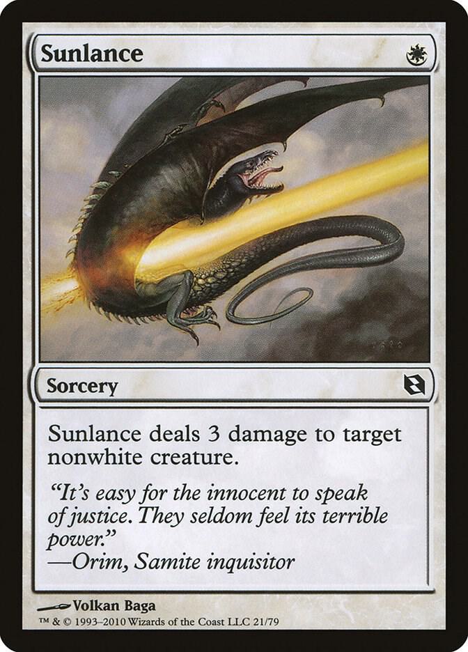 Sunlance 21 (Duel Decks: Elspeth vs. Tezzeret)  | Good Games Adelaide SA