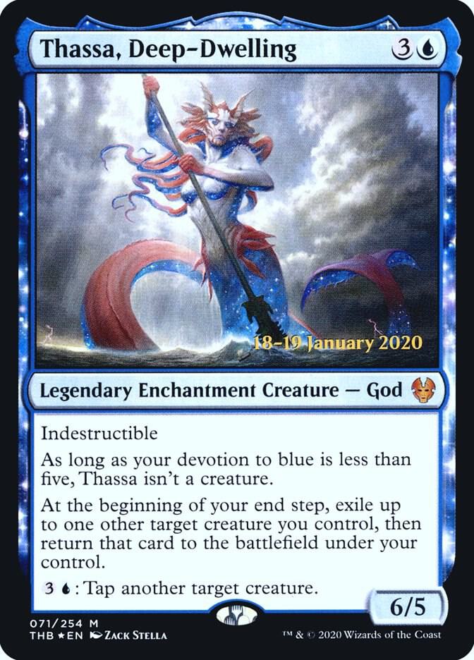 Thassa Deep Dwelling 71 (Prerelease Cards)  - Foil | Good Games Adelaide SA