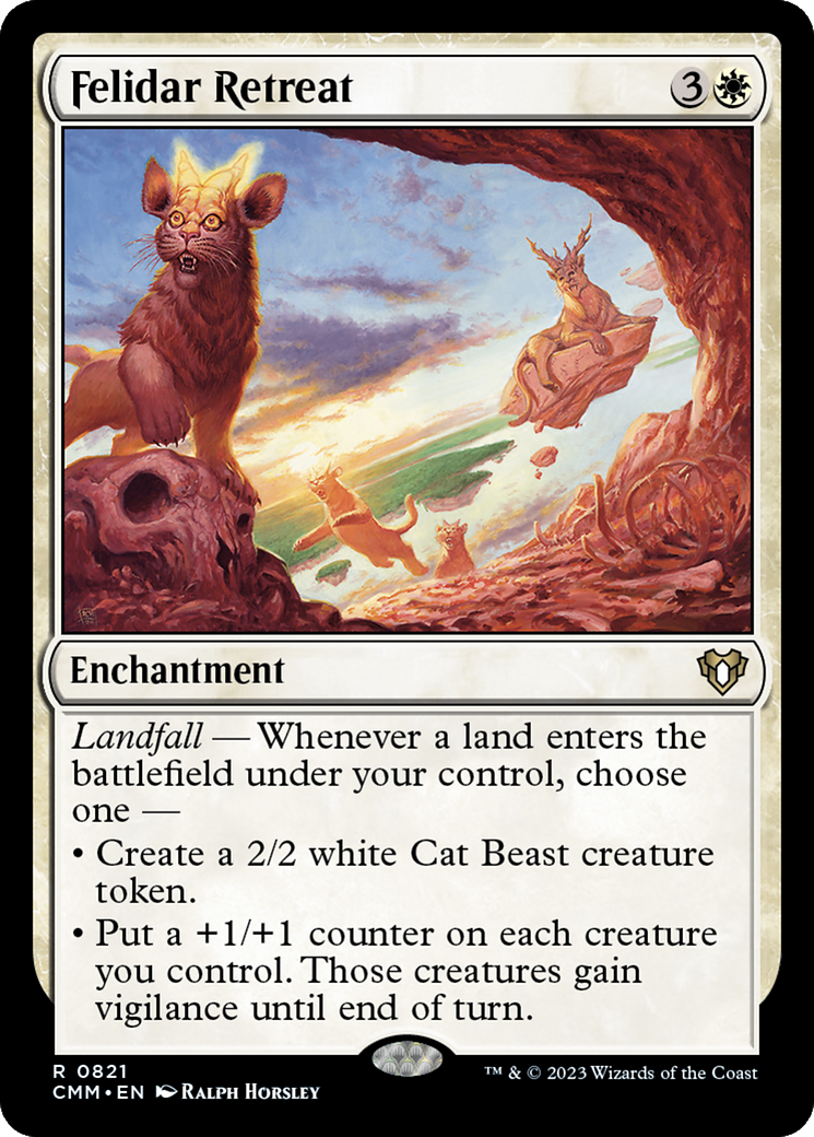 Felidar Retreat [Commander Masters] | Good Games Adelaide SA