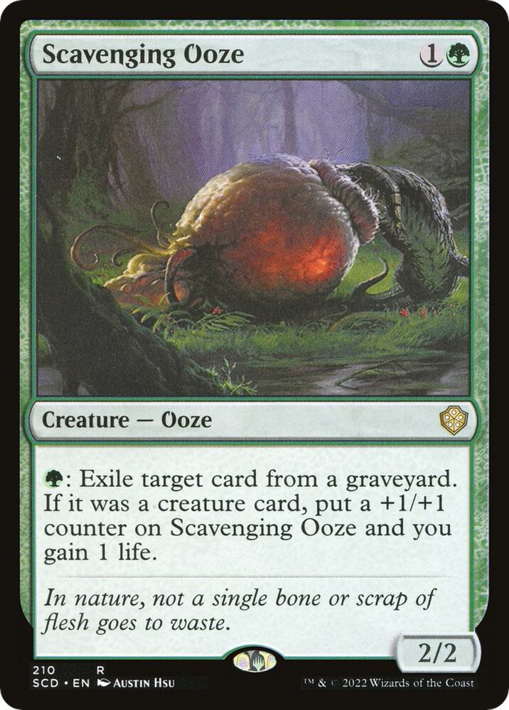 Scavenging Ooze 210 (Starter Commander Decks)  | Good Games Adelaide SA