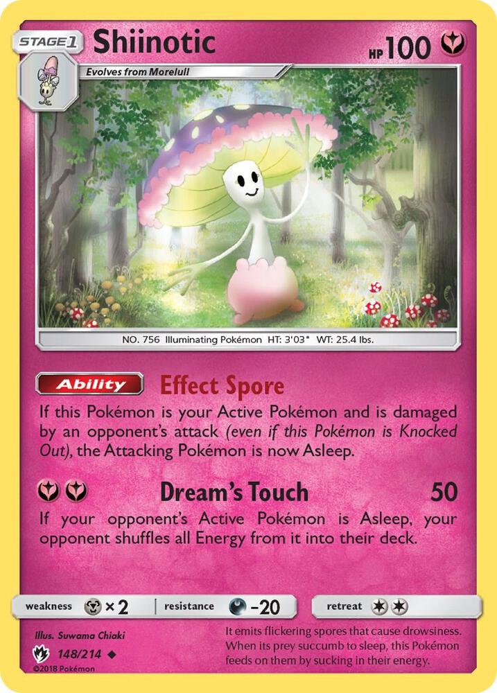 Shiinotic 148/214 (SM - Lost Thunder)  | Good Games Adelaide SA