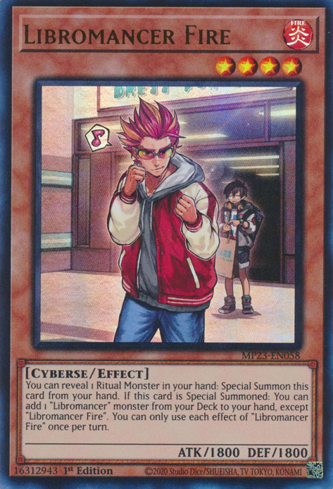 Libromancer Fire [MP23-EN058] Ultra Rare | Good Games Adelaide SA