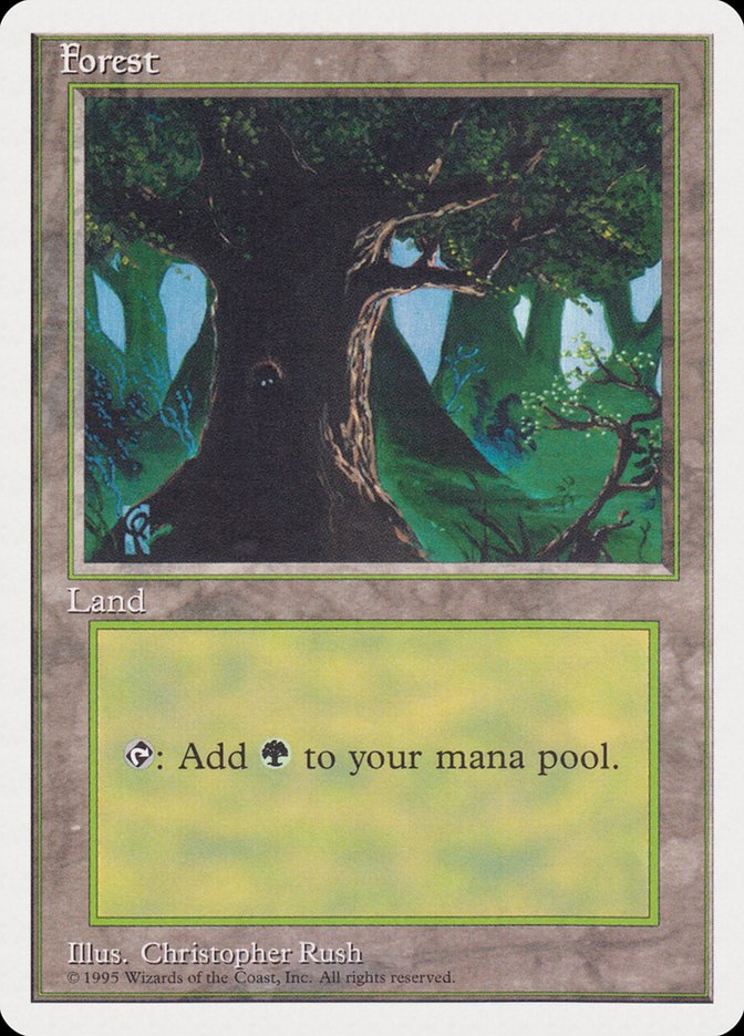 Forest (Creature in Tree Hole) [Rivals Quick Start Set] | Good Games Adelaide SA