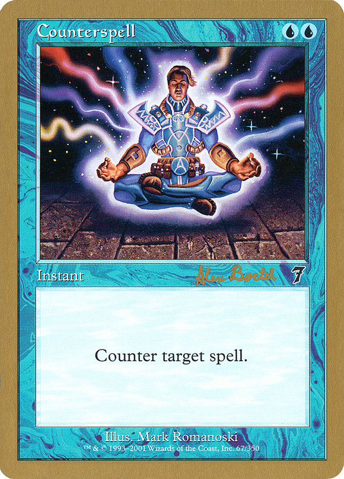 Counterspell (Alex Borteh) (7ED) [World Championship Decks 2001] | Good Games Adelaide SA