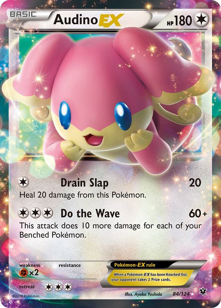 Audino EX 84/124 (XY - Fates Collide)  - Holofoil | Good Games Adelaide SA