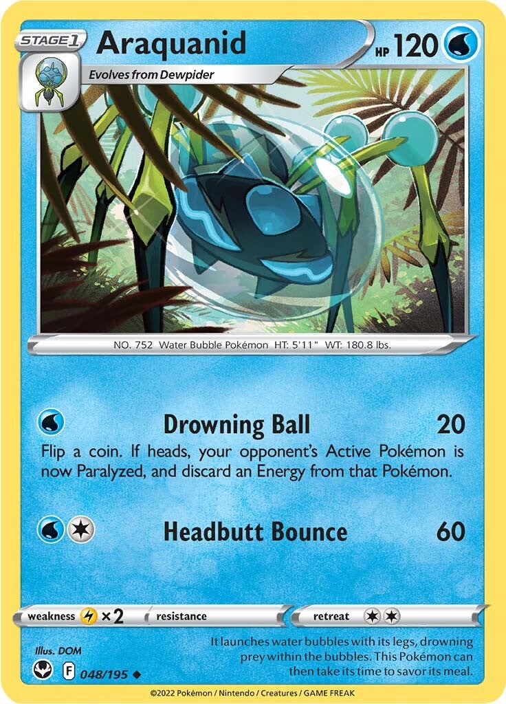 Araquanid (048/195) [Sword & Shield: Silver Tempest] | Good Games Adelaide SA