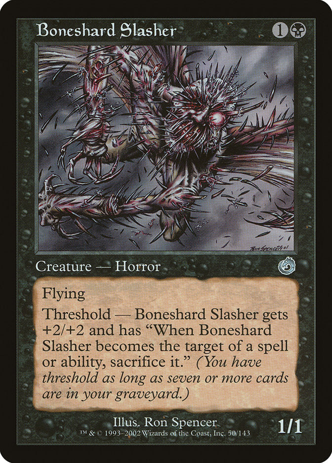 Boneshard Slasher 50 (Torment)  - Foil | Good Games Adelaide SA