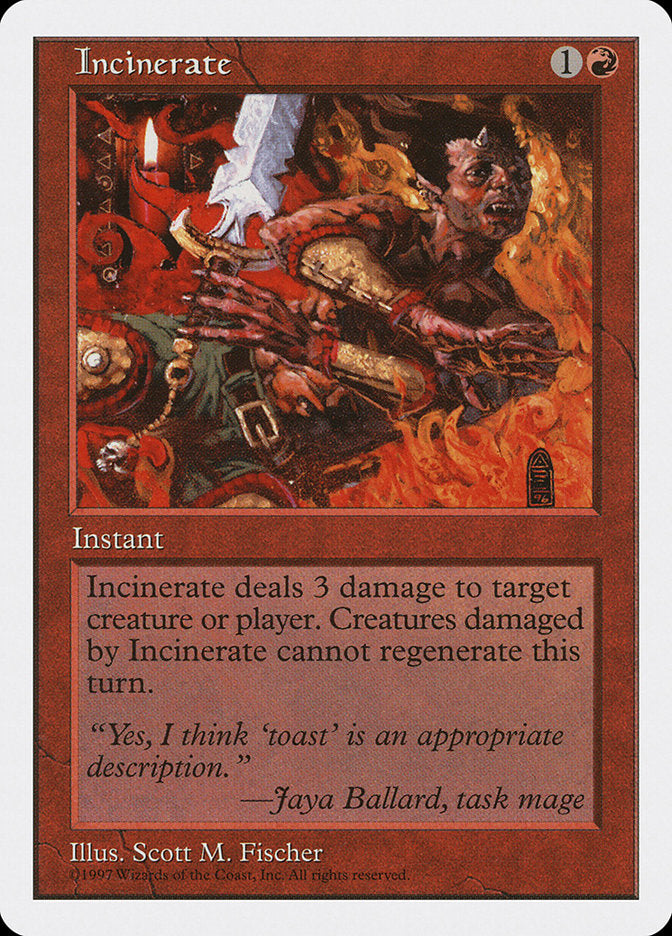 Incinerate [Fifth Edition] | Good Games Adelaide SA