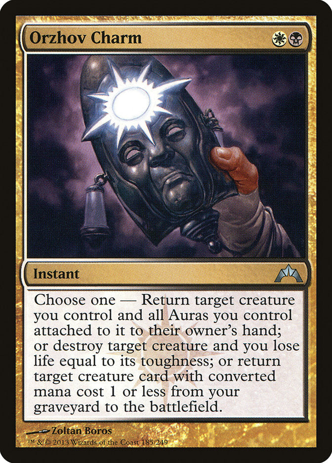 Orzhov Charm 185 (Gatecrash)  | Good Games Adelaide SA