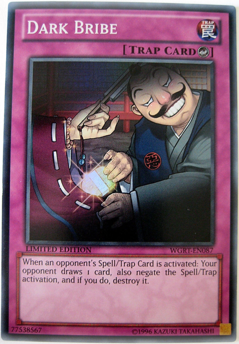 Dark Bribe [WGRT-EN087] Super Rare | Good Games Adelaide SA