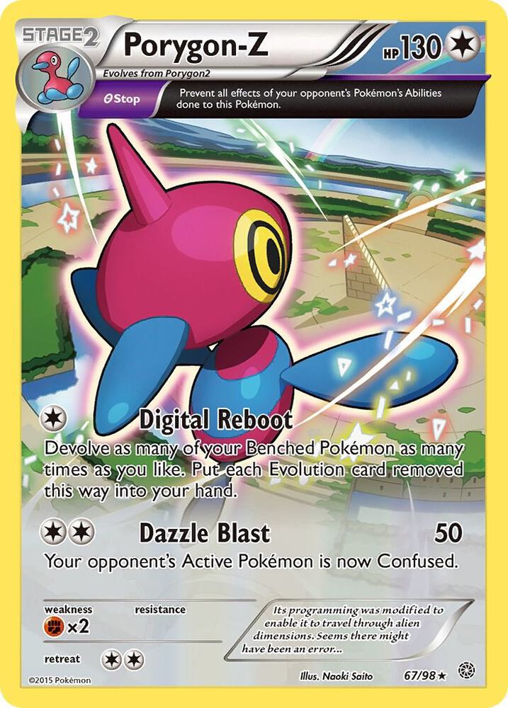Porygon-Z Theta 67/98 (XY - Ancient Origins)  - Holofoil | Good Games Adelaide SA