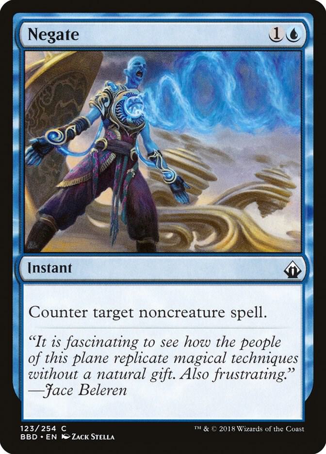 Negate 123 (Battlebond)  - Foil | Good Games Adelaide SA