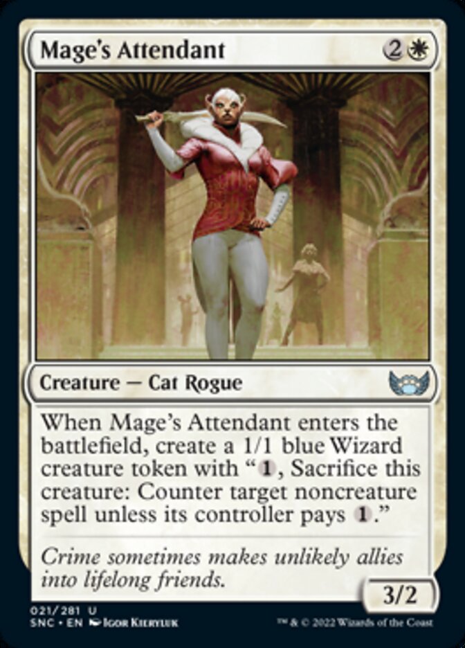 Mage's Attendant [Streets of New Capenna] | Good Games Adelaide SA