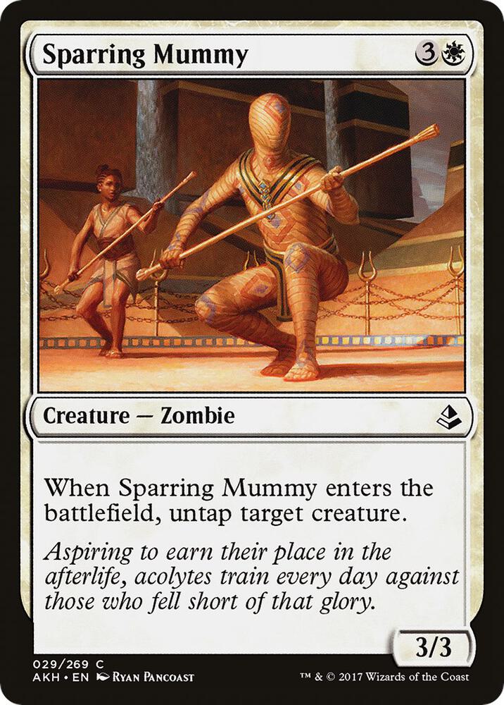 Sparring Mummy 29 (Amonkhet)  - Foil | Good Games Adelaide SA
