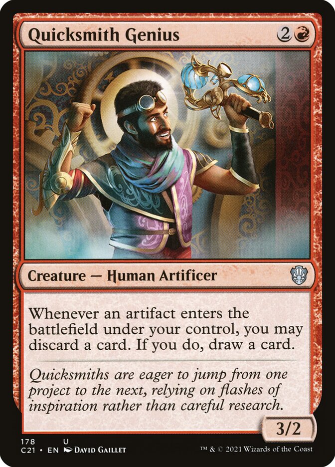 Quicksmith Genius 178 (Commander 2021)  | Good Games Adelaide SA