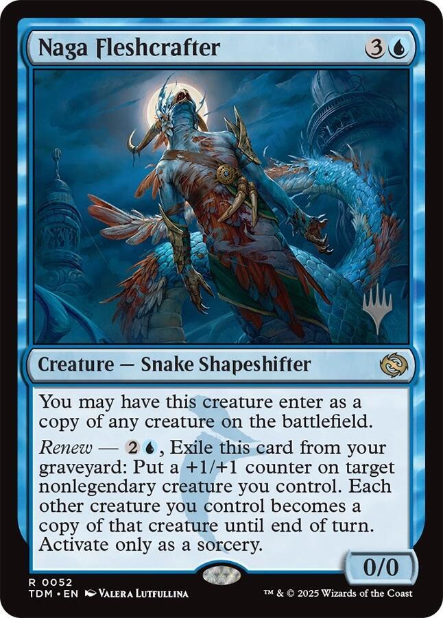 Naga Fleshcrafter 52 (Promo Pack: Tarkir: Dragonstorm)  | Good Games Adelaide SA
