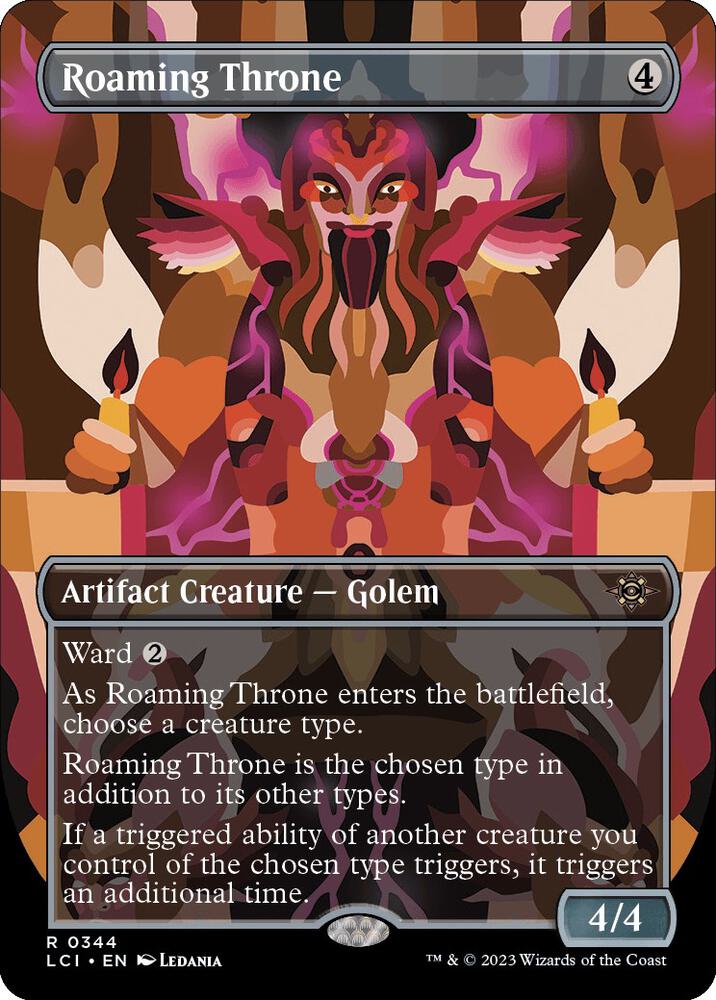 Roaming Throne 344 (The Lost Caverns of Ixalan)  - Foil | Good Games Adelaide SA
