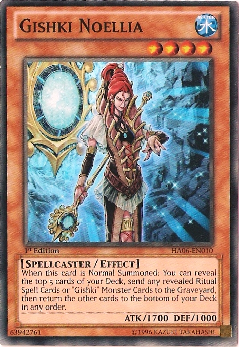 Gishki Noellia [HA06-EN010] Super Rare | Good Games Adelaide SA